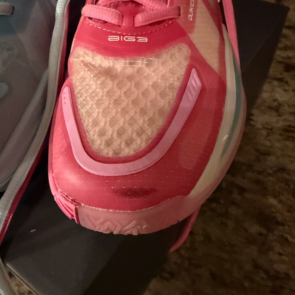 361° Women’s Pink & Light Blue Dual-Color Sneakers - Picture 4 of 12